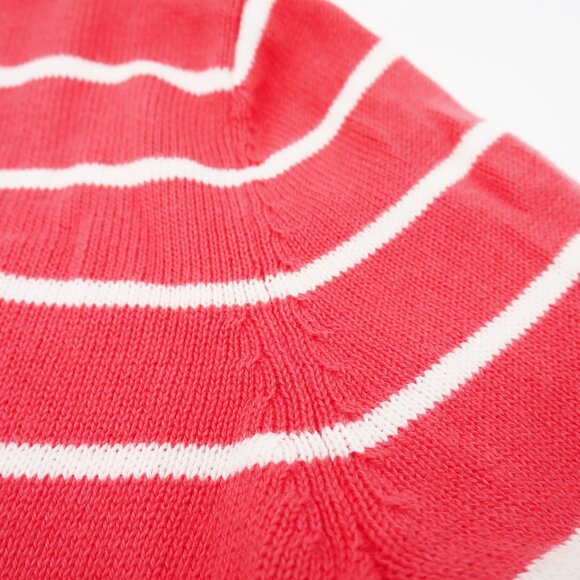 NWT Pink Republic Girls' Coral Striped "I Love Paris" Sweater L 14 Hi-Lo Hem - Picture 9 of 9
